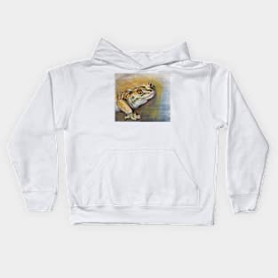 Super Cute Leopard Gecko Kids Hoodie